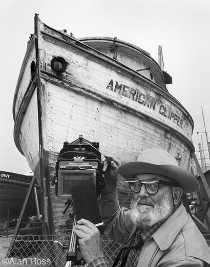 "Ansel Adams and the American Clipper" fine print by Alan Ross, at Sun to Moon Gallery